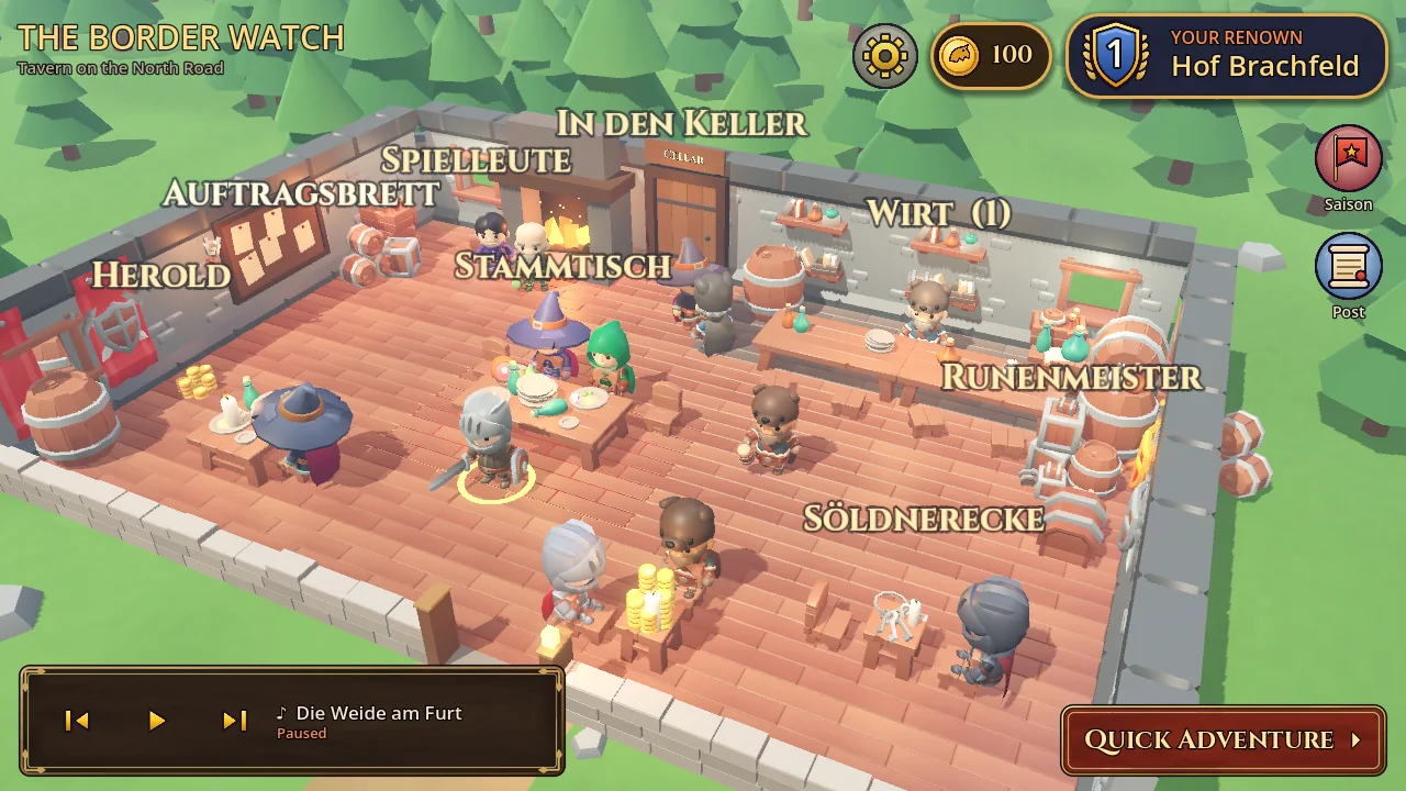 The tavern hub